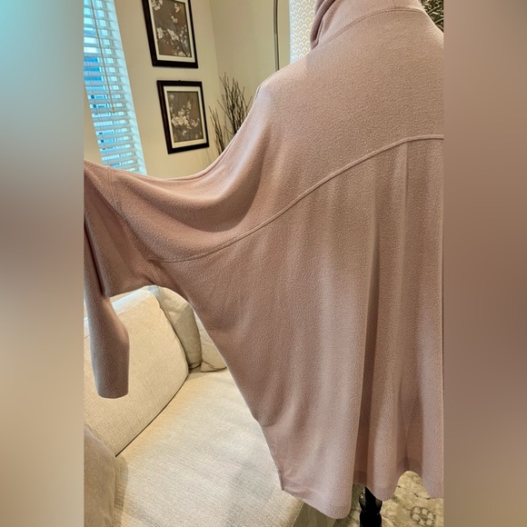 aerie Sweater Batwing Pullover Light Blush Pink Size Large - Picture 2 of 15